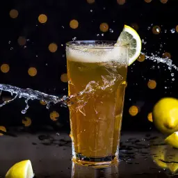 Lemon Juice  With Ice Tea